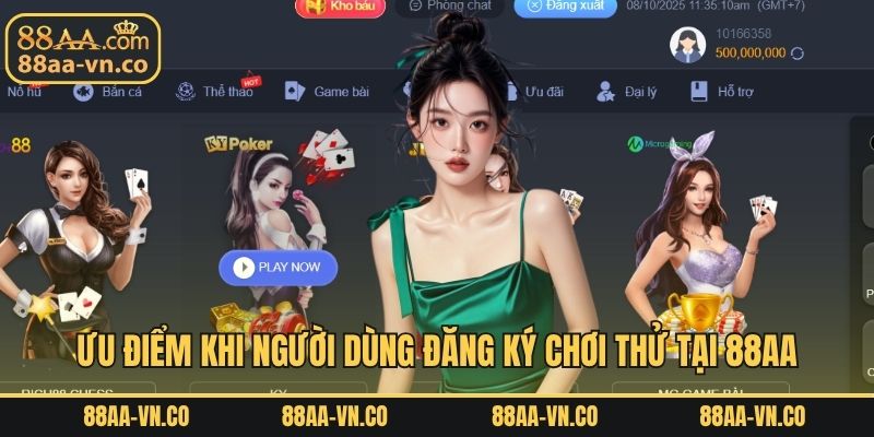 Ưu điểm khi người dùng đăng ký chơi thử 88AA