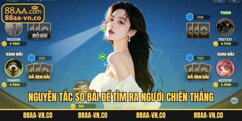 Nguyên tắc so bài để tìm ra người chiến thắng